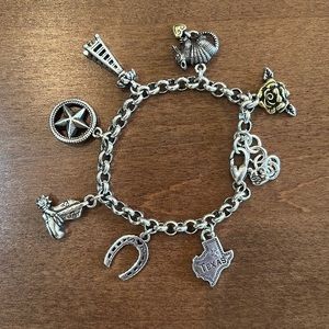 Brighton Texas charm bracelet